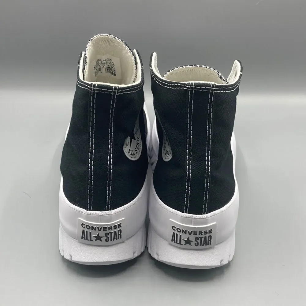 CONVERSE Chuck Taylor ⭐️ All Star ⭐️ Black White High Top Sneaker Shoes Size 9 - Picture 4 of 8